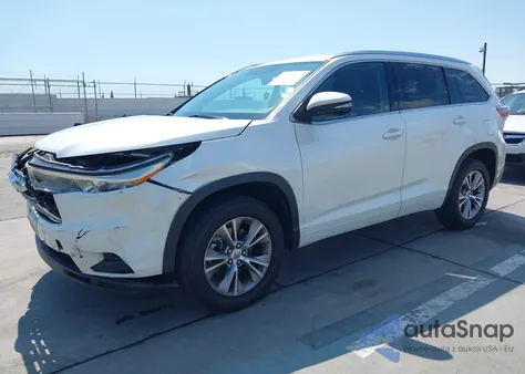 2015 Toyota Highlander Xle V6 из США, поврежденный, VIN 5TDKKRFH1FS101025